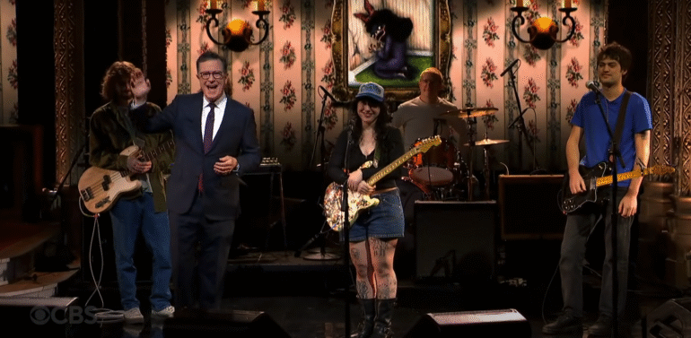 Wednesday on The Late Show